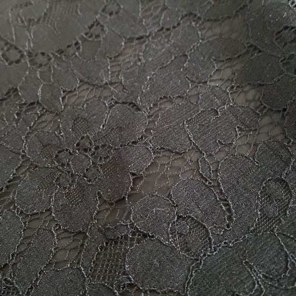 Joe Fresh Black Lace mini skirt - Picture 5 of 6